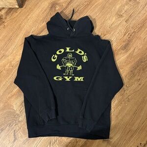 Black Golds Gym Hoodie for Men